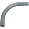 thumbnail image 1 of Carlon UA9FK-UPC Large Radius Conduit Elbow, 90 deg, 2-1/2 in Rigid, Plain, SCH 40, PVC, 1 of 1