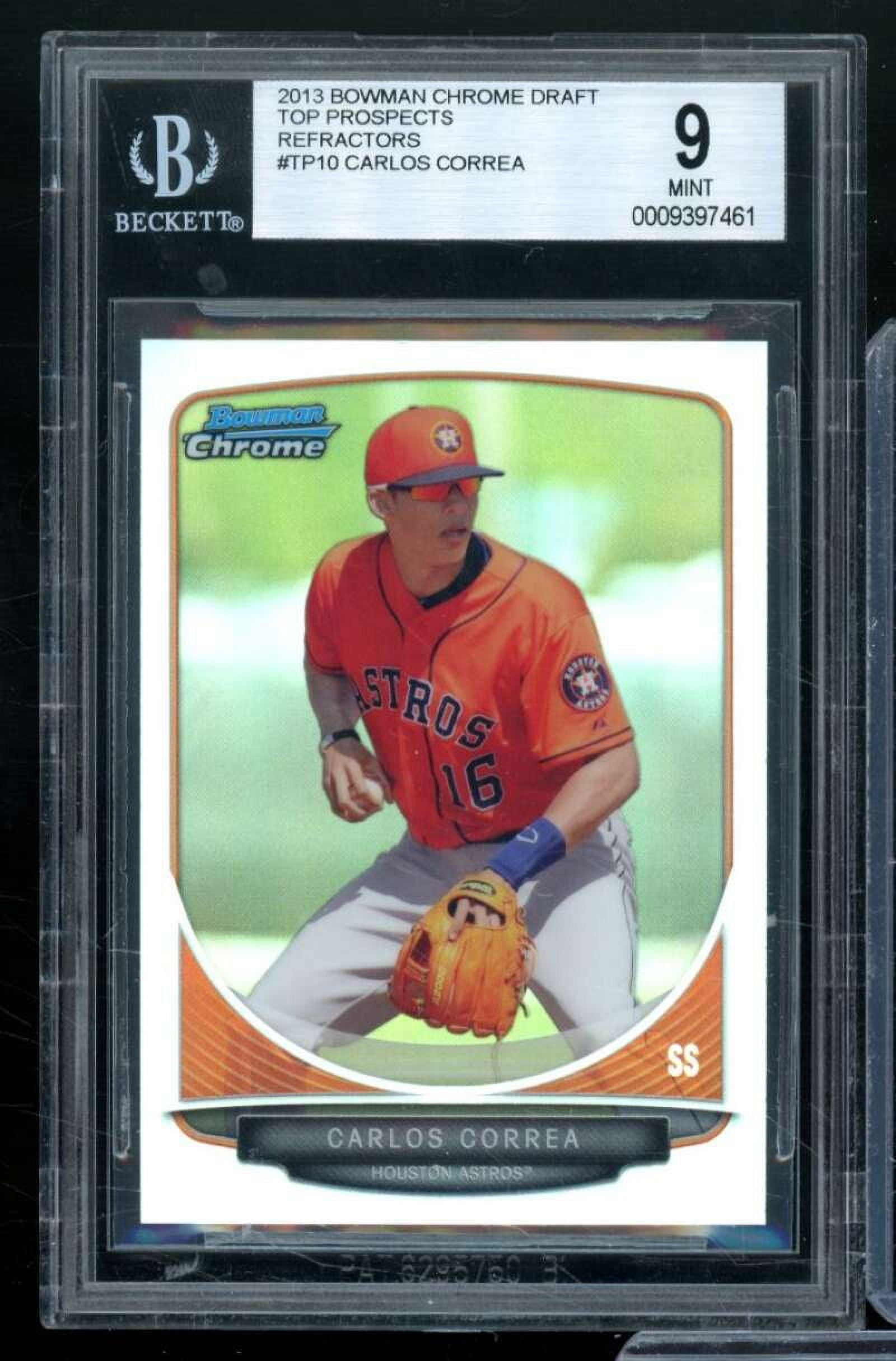 その他 CARLOS CORREA bowman refractor auto 2013 Bowman Platinum - Prospects Carlos Correa #BPCP23