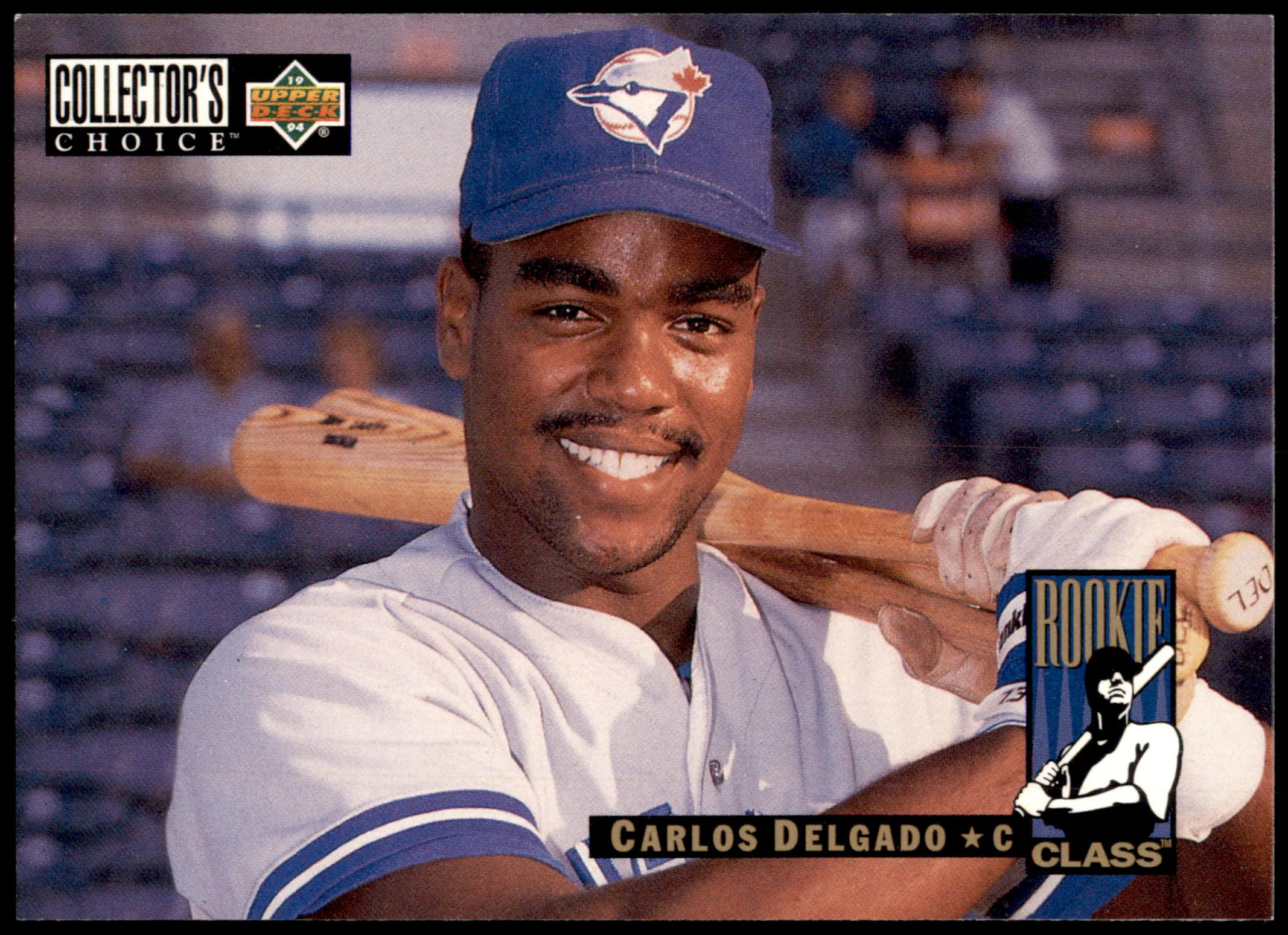 Carlos Delgado #4 1994 Collector's Choice - Walmart.com