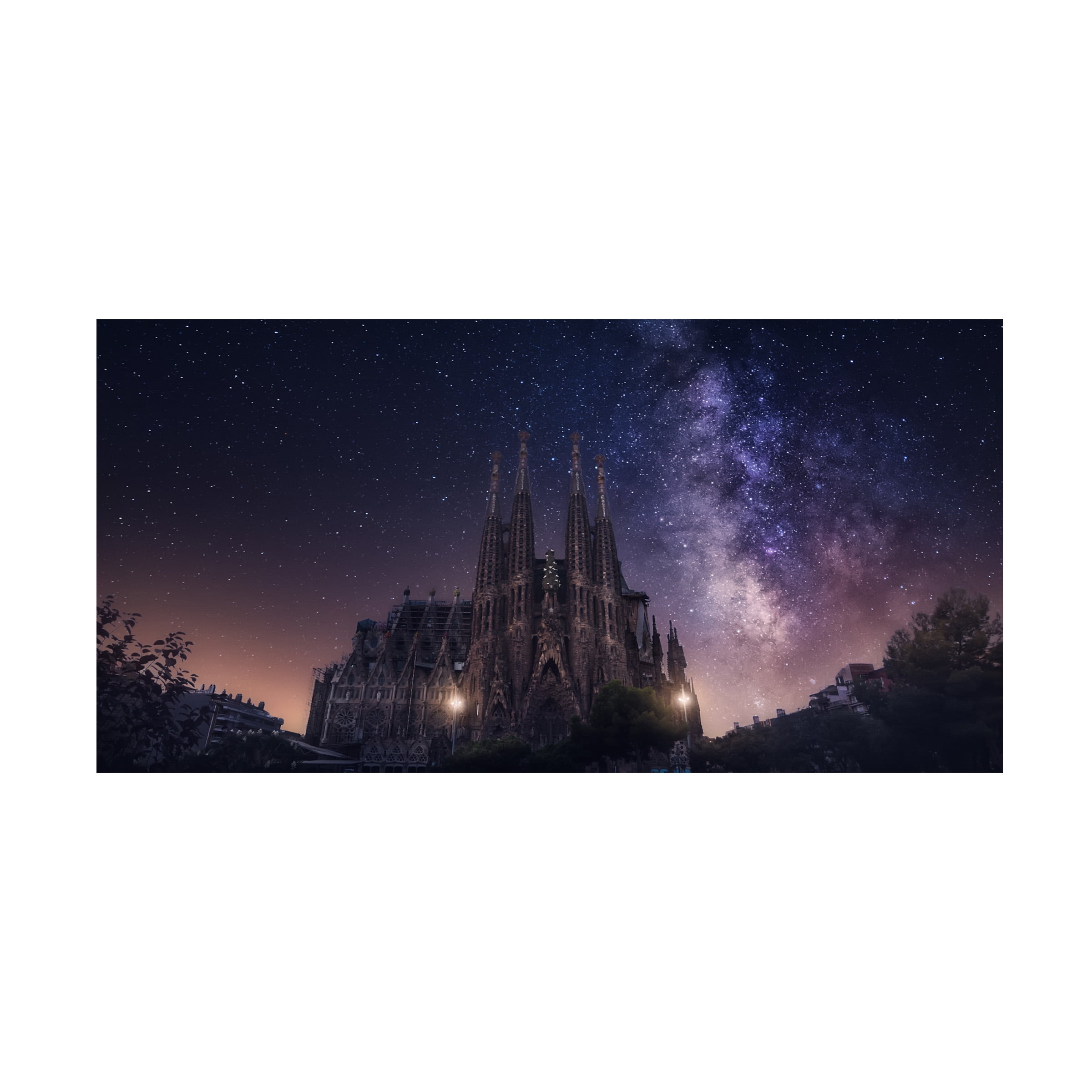 Carlos F. Turienzo 'Sagrada Familia' Canvas Art