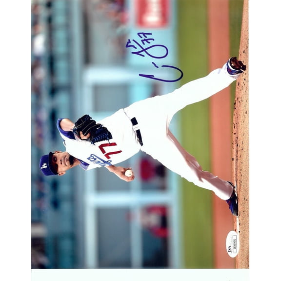 Carlos Frias Signed Autographed 8X10 Photo Los Angeles Dodgers Home JSA U98995