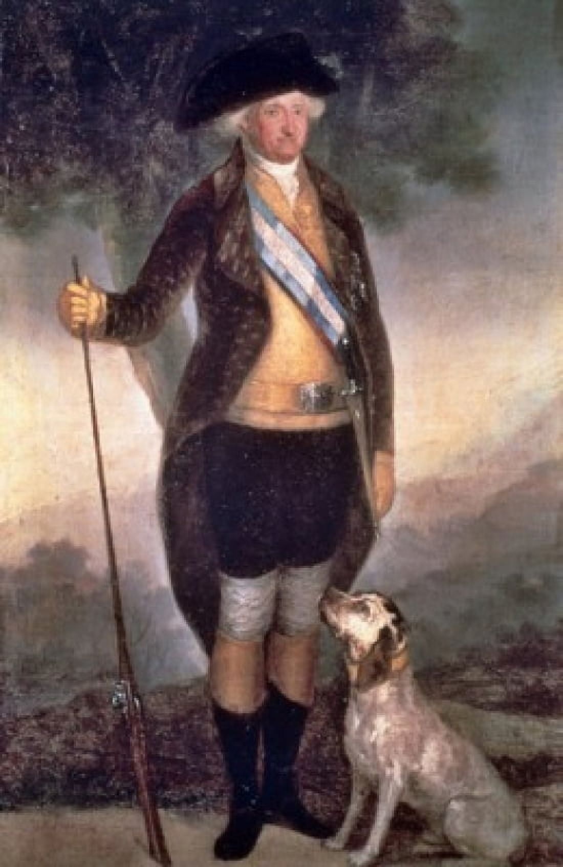 Carlos IV of Spain Hunting C1799 Francisco Goya y Lucientes (1746-1828 Spanish) National Gallery of Art Washington DC Canvas Art - Francisco Goya y Lucientes (24 x 36)