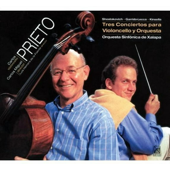 Carlos Prieto - 3 Cello Concertos - Music & Performance - CD