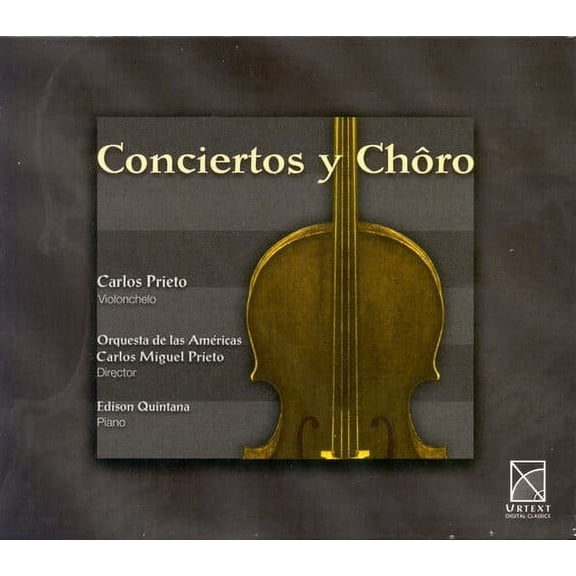 Carlos Prieto - Conciertos y Choros - Music & Performance - CD