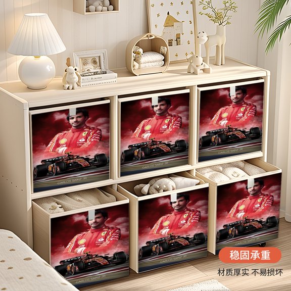 Carlos and Sainz and Jr. storage box say goodbye to clutter with one sleek box. Reclaim your space and keep the elegance for yourself.12.99  12.99  12.99 in.