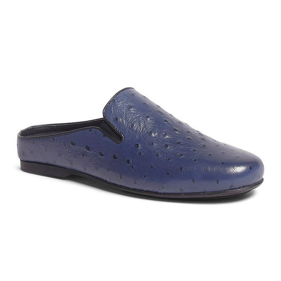 Carlos Santana Achilles Leather Mules for Men | Easy Slip-in Construction | Leather Footbed | Durable Rubber Outsole