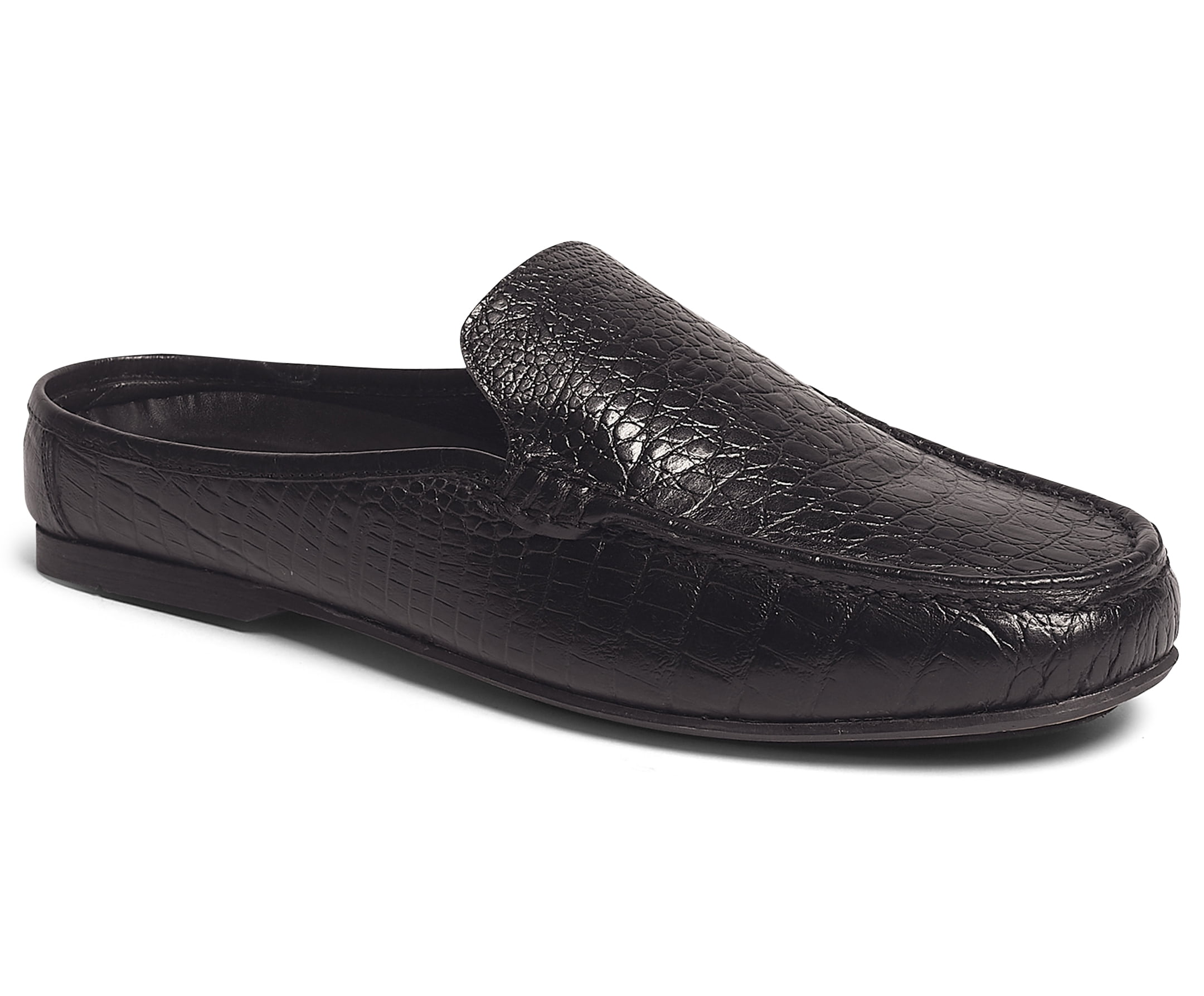 Carlos Santana Cronos Leather Mule for Men | Slip-On | Padded Leather ...