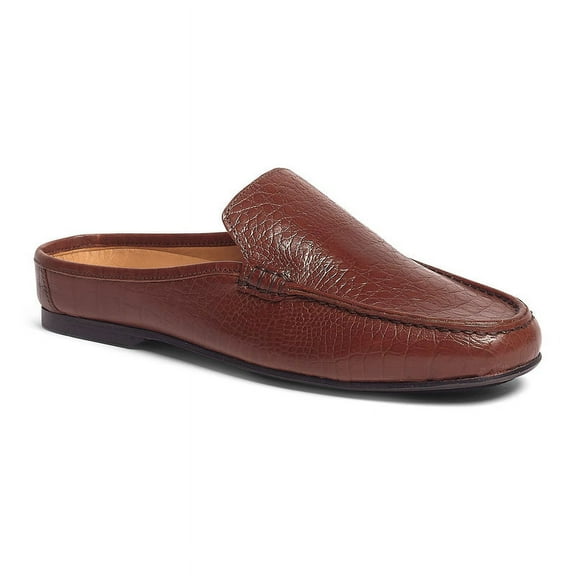 Carlos Santana Cronos Leather Mule for Men | Slip-On | Padded Leather Covered Footbed | Durable Rubber Outsole