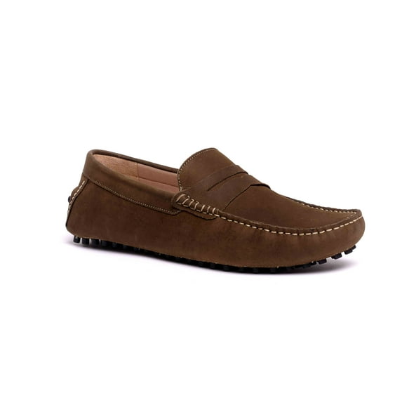 Carlos Santana Ritchie Driver Loafer for Men | Slip-on Design | Lightly Cushioned Footbed | Durable Rubber Outsole