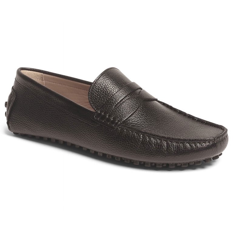 Carlos by Carlos Santana Ritchie LeatherPenny Loafers Brown Men\'s Slip-Ons 14 Amazon.com | Carlos Santana Ritchie Driver Loafer for Men  main image 4