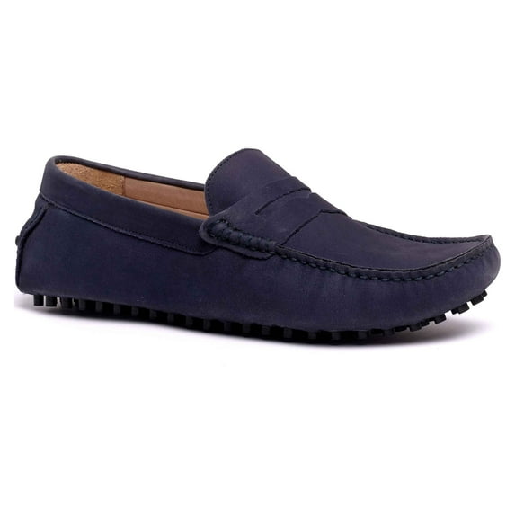 Carlos Santana Ritchie Driver Loafer for Men | Slip-on Design | Lightly Cushioned Footbed | Durable Rubber Outsole