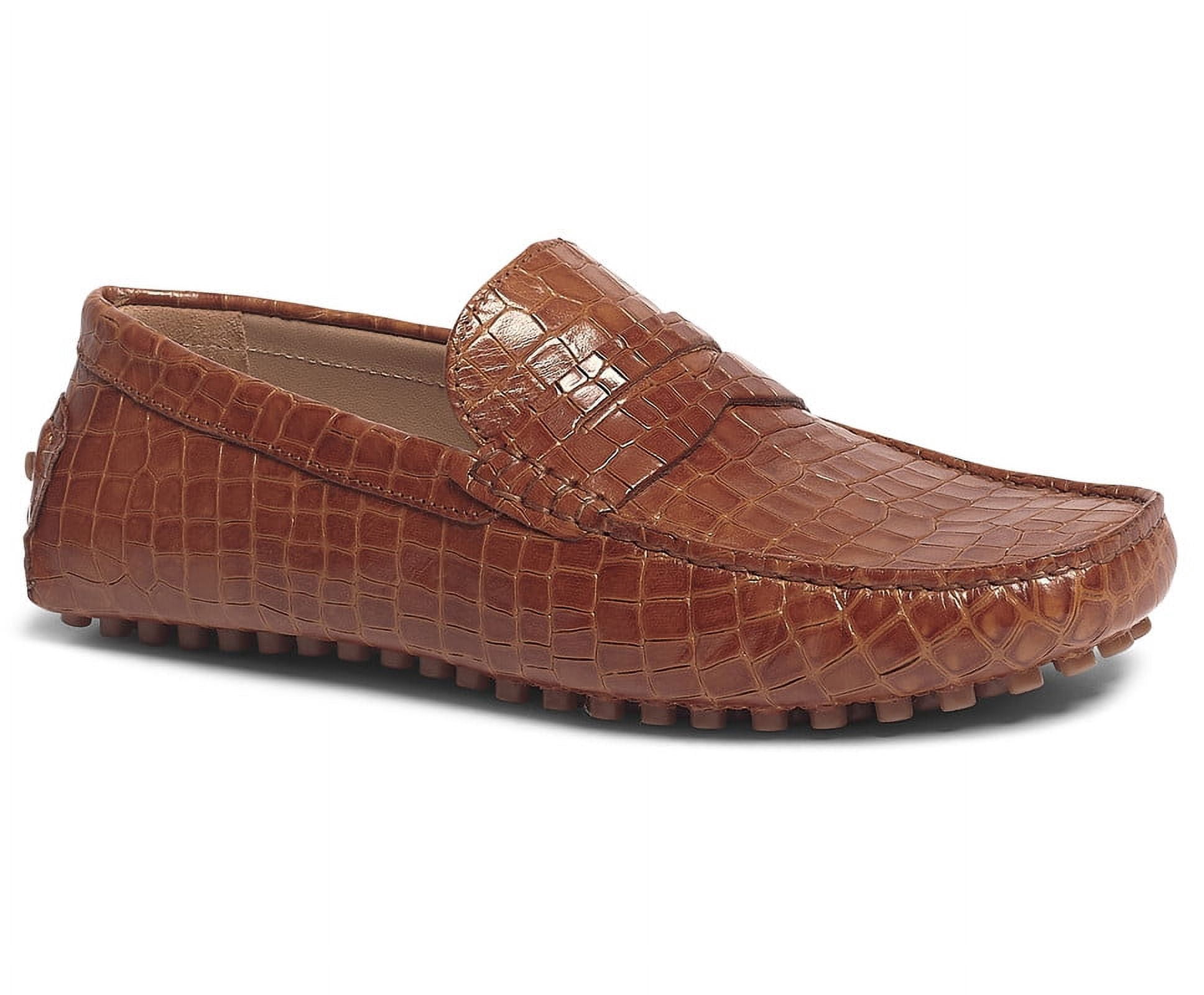 Carlos by Carlos Santana Ritchie Penny Loafer Burgundy Leather Slip-On 9.5 Ritchie Driver | Casual Shoes For Men Online | Carlos Shoes main image 3