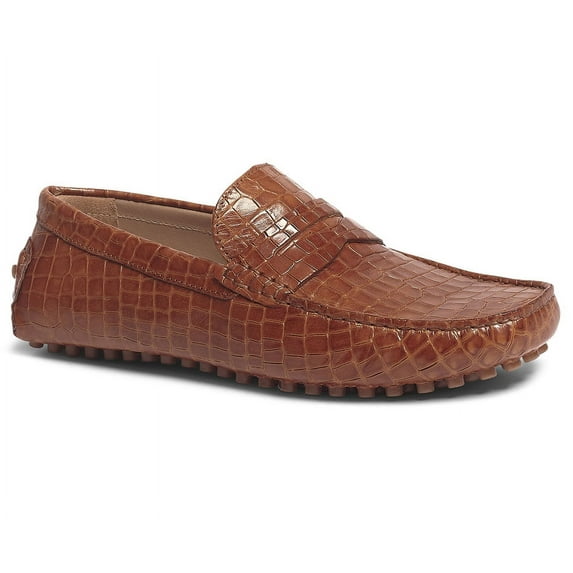 Carlos Santana Ritchie Driver Loafer for Men | Slip-on Design | Lightly Cushioned Footbed | Durable Rubber Outsole