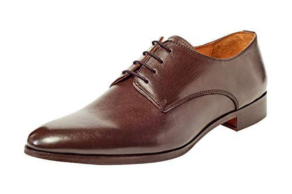 Carlos by Carlos Santana Men Power Plain US 10.5 Derby Oxfords Brown Leather Carlos Santana Men Oxfords Power Plain Derby Size US... | Depop main image 4