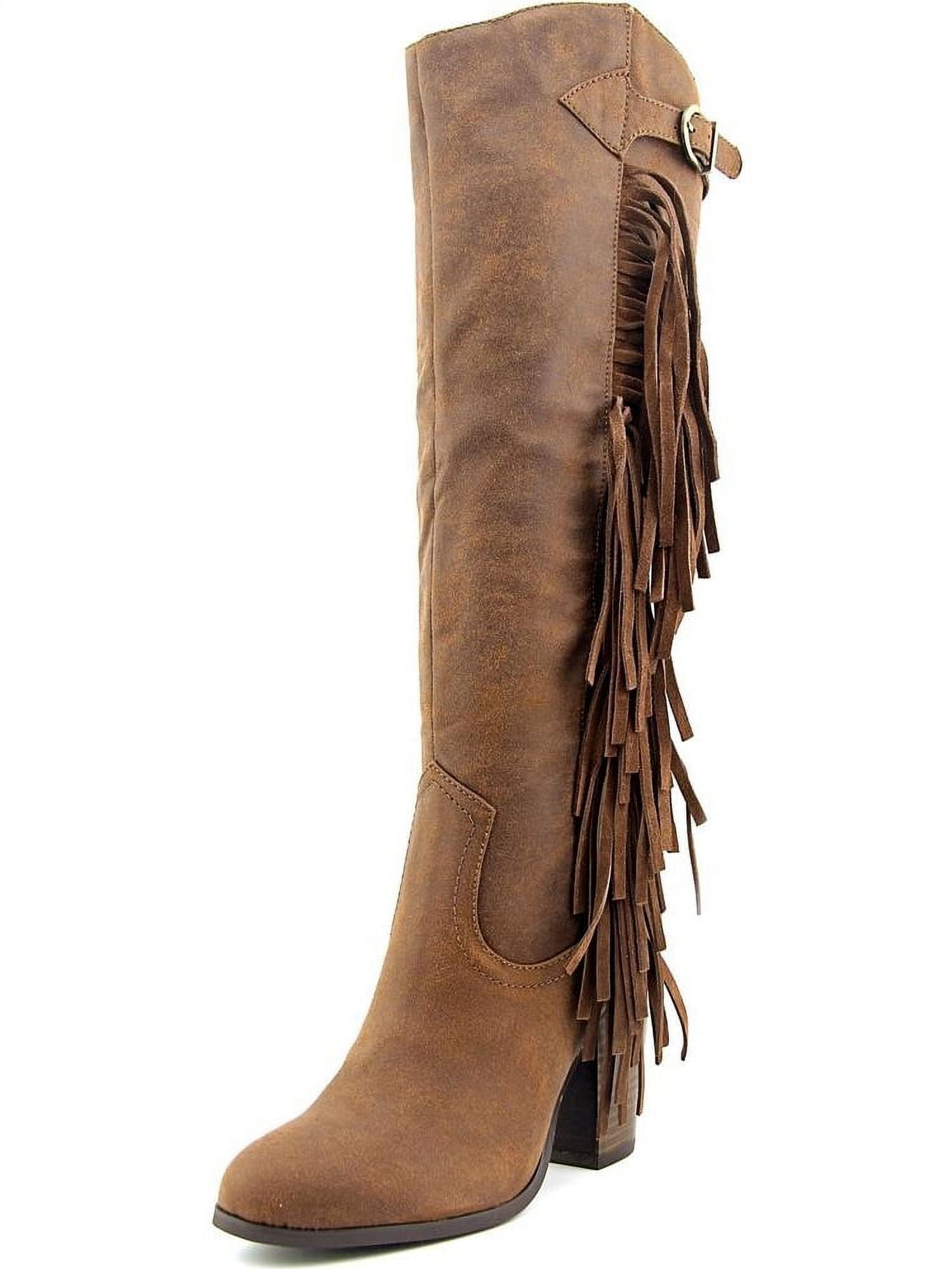 Carlos santana fringe boots cheap