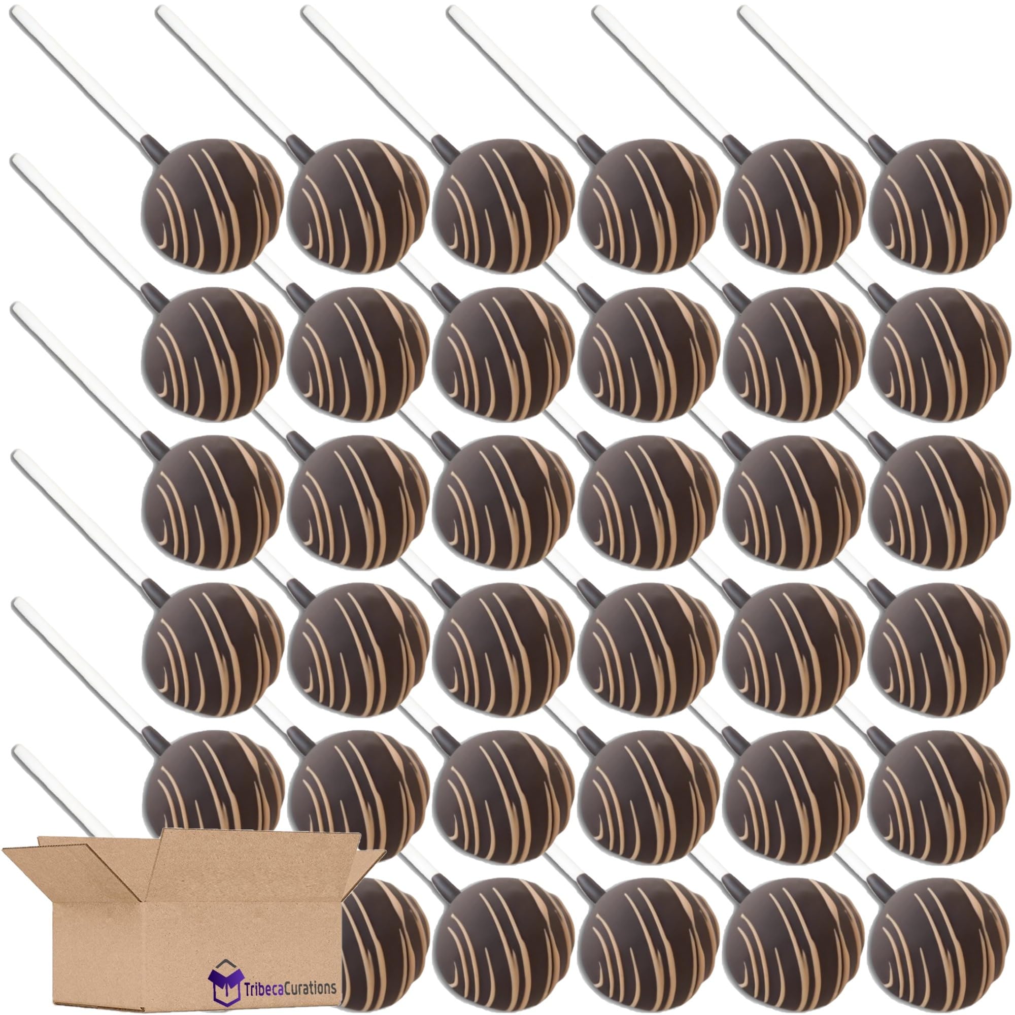 Carlotta's Authentic Italian Cake Pops Double Chocolate 1.2 Ounce