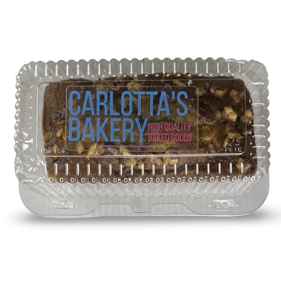 Carlotta's Bakery Traditional New York Loaf Coffee Pound Cakes (1 lb., Banana Walnut)