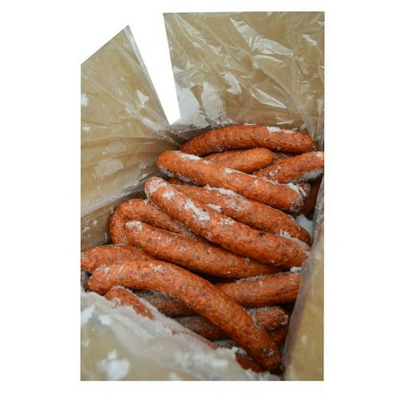 Carls Pork and Beef Jalapeno Smoked Sausage, 10 Pound