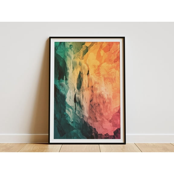 Carlsbad Caverns National Park Poster New Mexico Wall Art Southwest Decor Cave Art Print Nature Photography Gift Idea Travel Destination - Poster Unframed