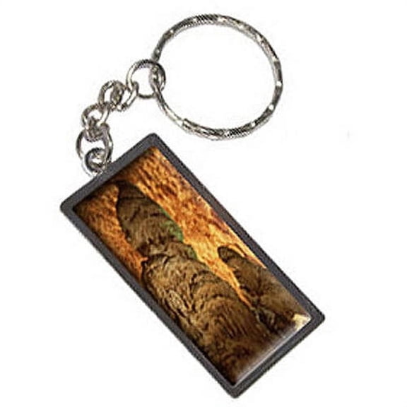 Carlsbad Underground Caverns #3 New Mexico Spelunking Keychain Key Chain Ring
