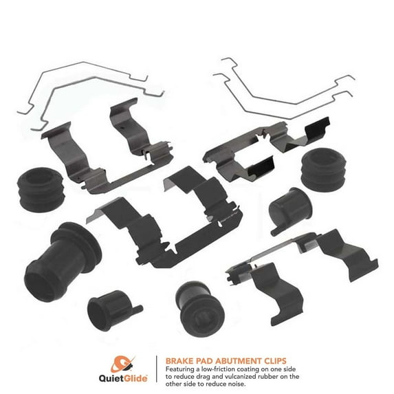 Carlson 13261Q Front Disc Brake Hardware Kit