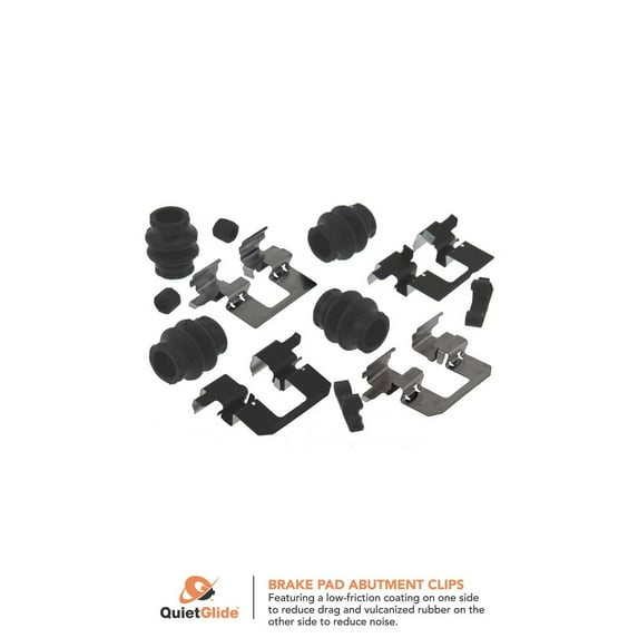 Carlson 13515Q Rear Disc Brake Hardware Kit