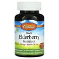 thumbnail image 1 of Carlson - Black Elderberry Gummies, 100 mg + Vitamin C and Zinc, Immune Support, Berry Flavor, 60 Gummies, 1 of 4