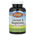 thumbnail interactive-video image 1 of Carlson Calcium & Magnesium Gels with Vitamin D3, 100 Soft Gels, 1 of 5