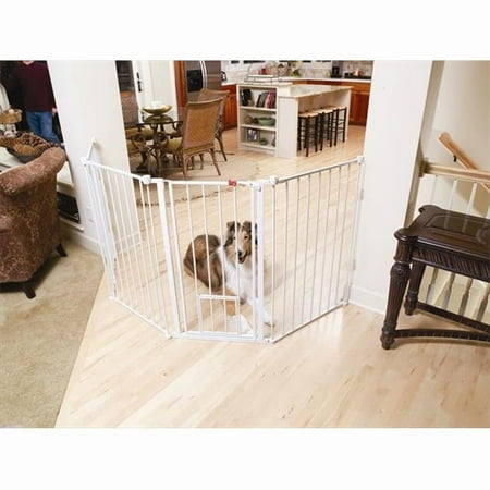 Carlson Configurable Super Wide Walk Through Pet Gate
