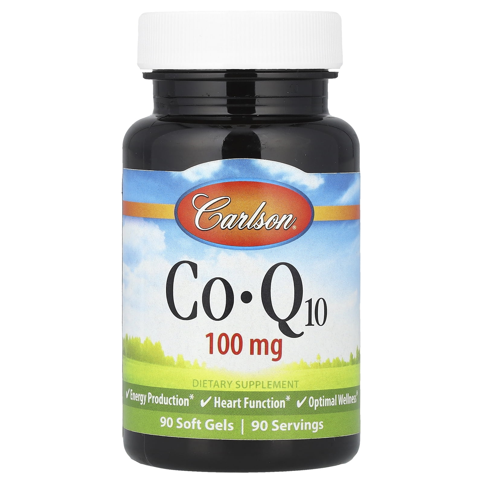 Carlson Co-Q10 100 mg  - 90 Softgels