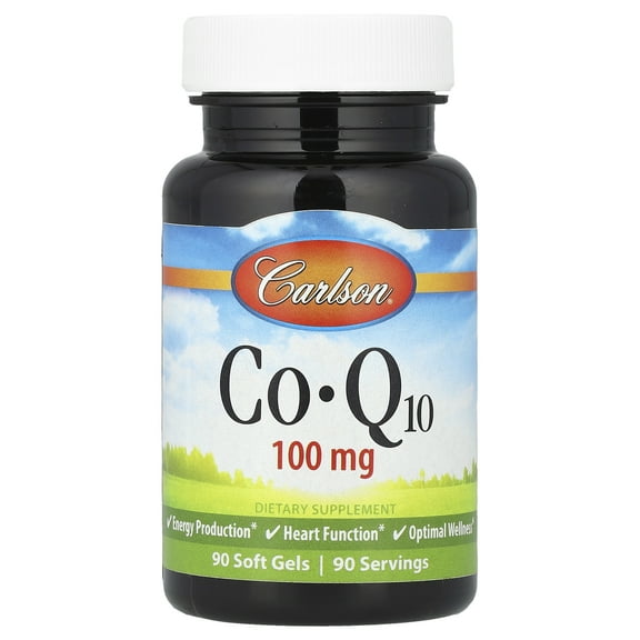 Carlson Co-Q10 100 mg - 90 Softgels