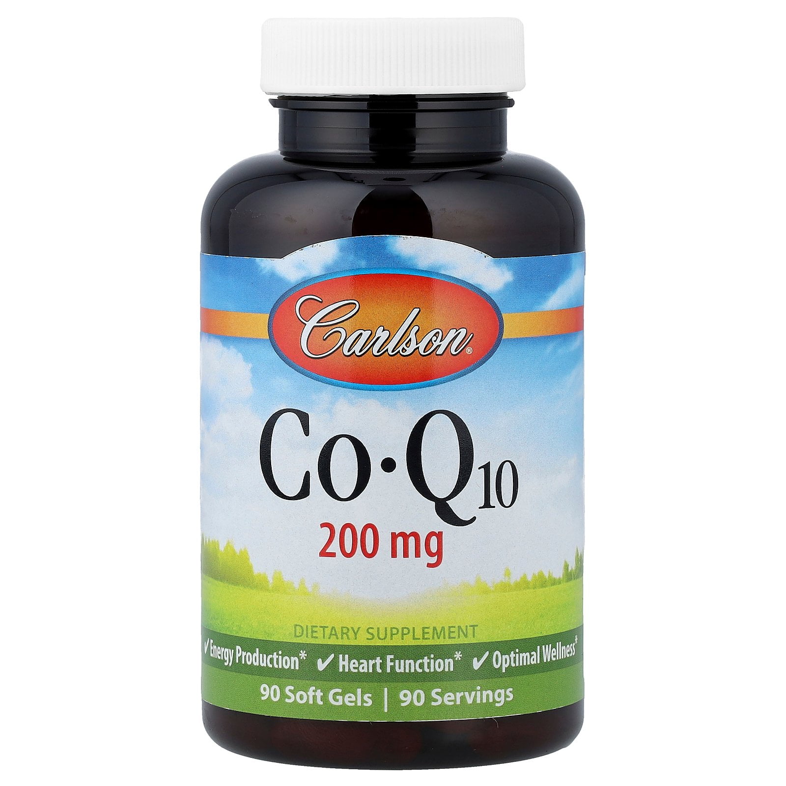 Carlson Co-Q10 200 mg  - 90 Softgels