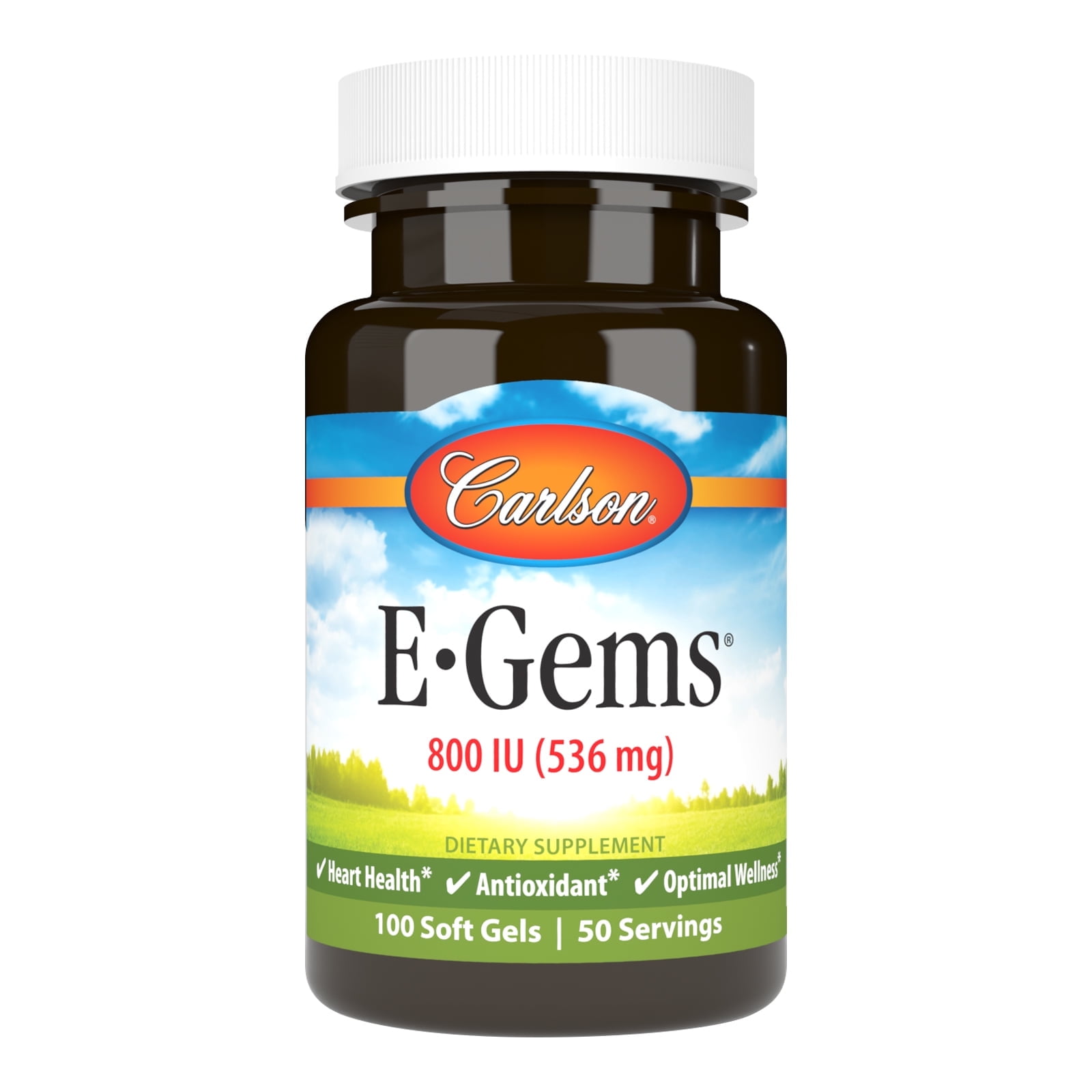 Carlson E-Gems 800IU 50 sz
