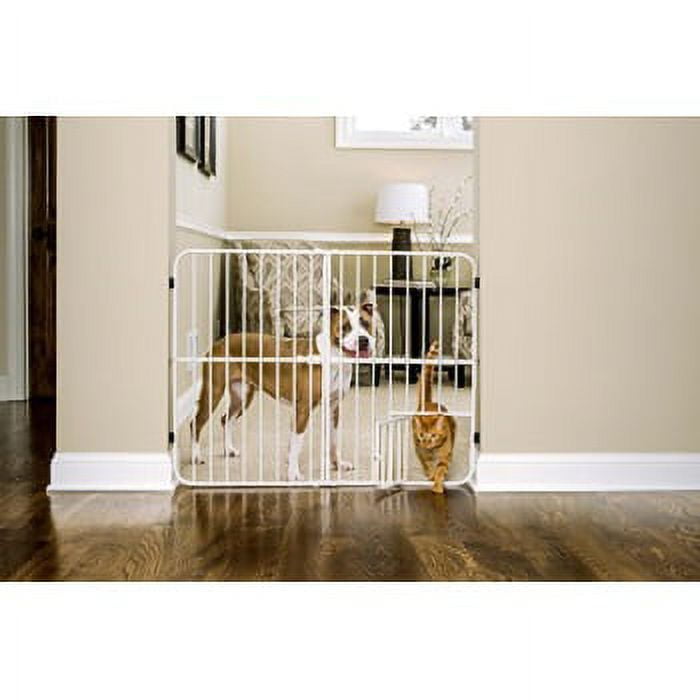 Tall expandable top pet gate