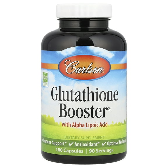 Carlson Glutathione Booster, 180 Capsules