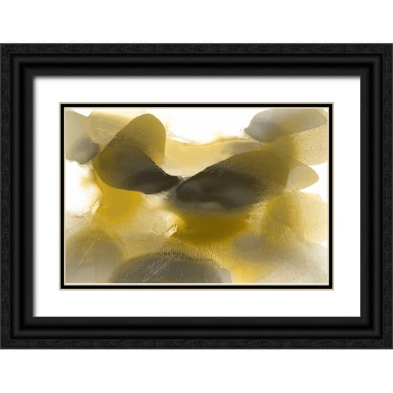 Carlson, Hannah 14x11 Black Ornate Wood Framed with Double Matting Museum Art Print Titled - Drift
