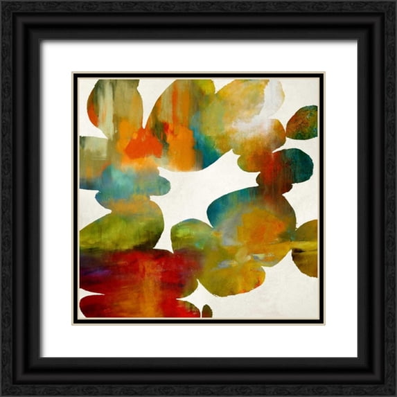 Carlson, Hannah 15x15 Black Ornate Wood Framed with Double Matting Museum Art Print Titled - Allegory II