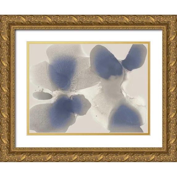 Carlson, Hannah 32x25 Gold Ornate Wood Framed with Double Matting Museum Art Print Titled - Intuitive