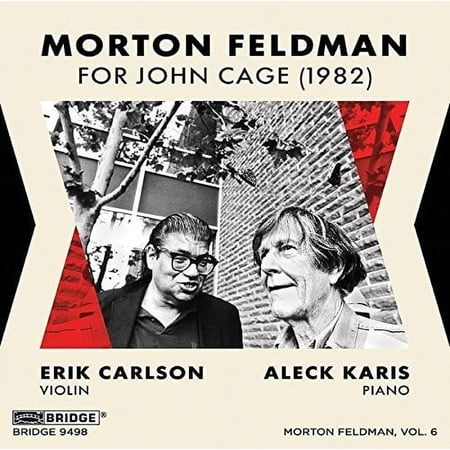 Carlson / Karis - Morton Feldman - Music & Performance - CD