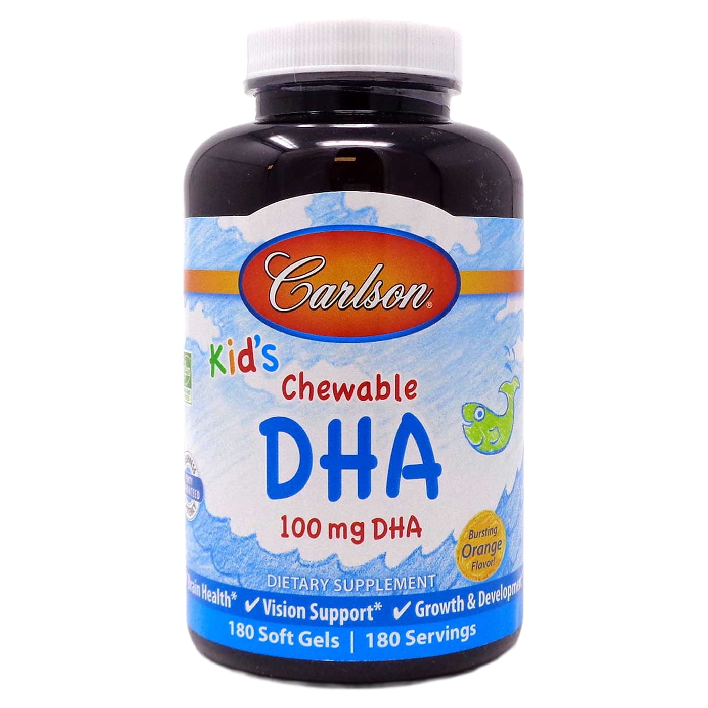 Carlson Kid's Chewable DHA - 180 soft gels