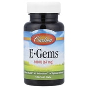 Carlson E-Gems , 67 mg 100 IU, 100 Soft Gels