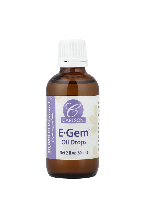 E-Gem Oil Drops, 2 fl oz (60 ml)