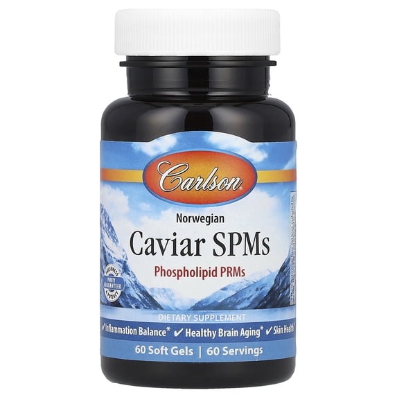 Carlson Caviar SPMs, 60 Soft Gels