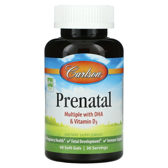 Carlson Prenatal, 60 Soft Gels