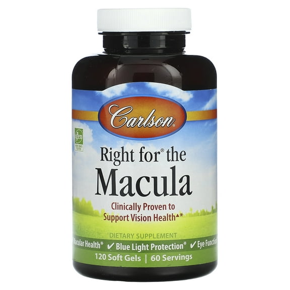 Carlson Right for the Macula, 120 Soft Gels