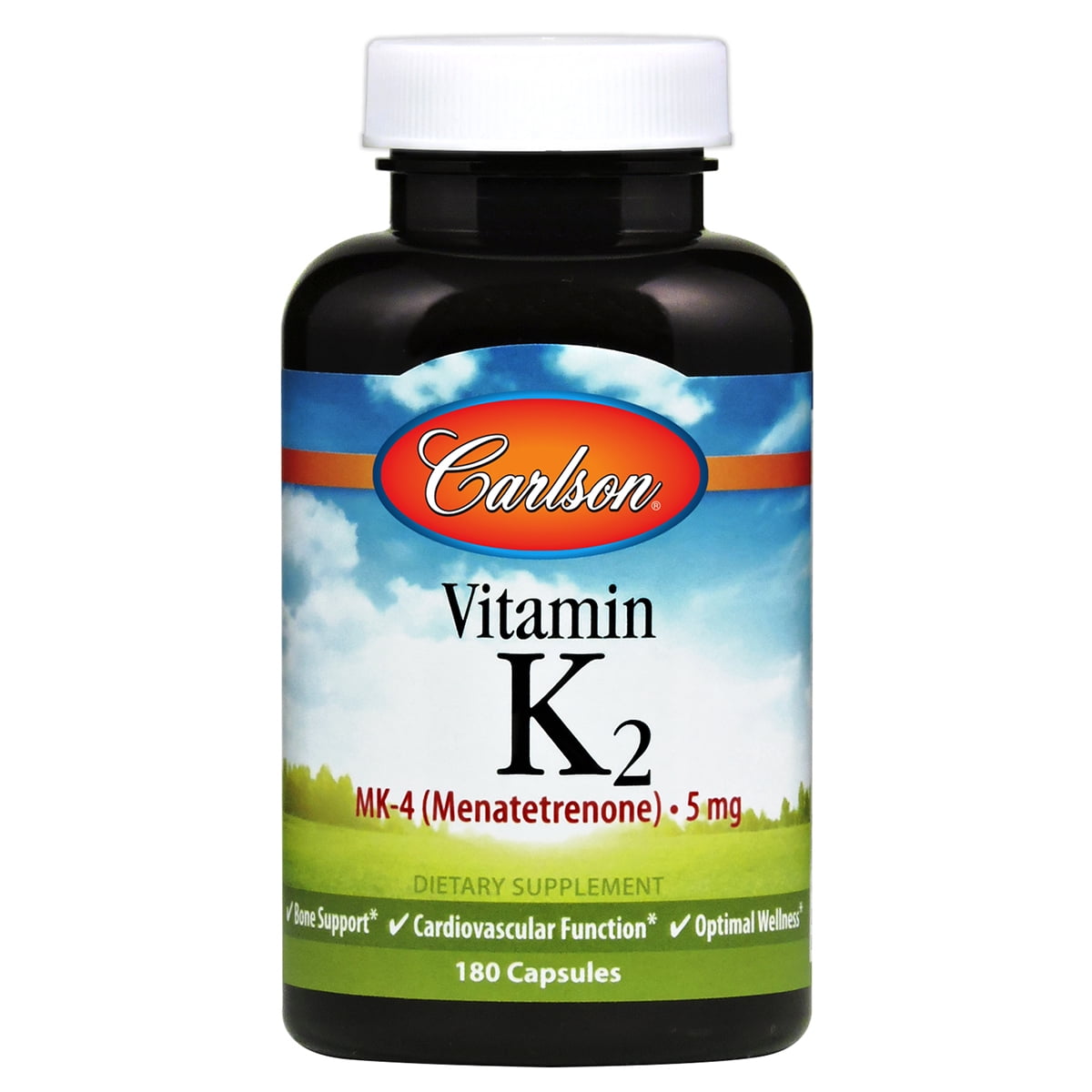 Carlson Laboratories Vitamin K2 5 mg 180 Capsule