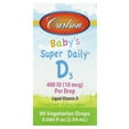 thumbnail image 1 of Carlson Labs - Baby's Super Daily D3 400 IU - 2.54 ml., 1 of 5