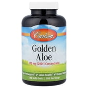 Carlson Labs - Golden Aloe Aloe Vera Gel Concentrate - 180 Softgels