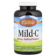 Carlson Labs - Mild-C Vitamin C 500 mg. - 250 Capsules