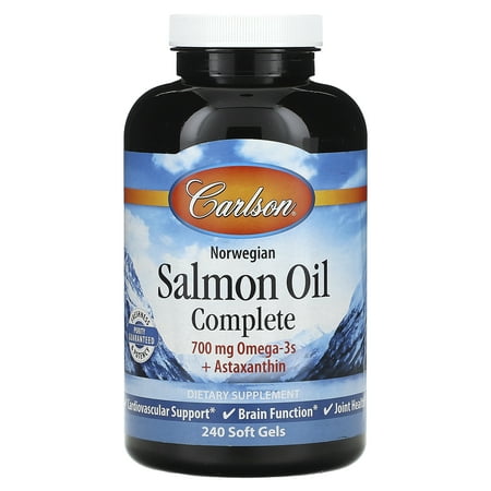 Carlson Labs - Norwegian Salmon Oil 1250 mg. - 240 Softgels